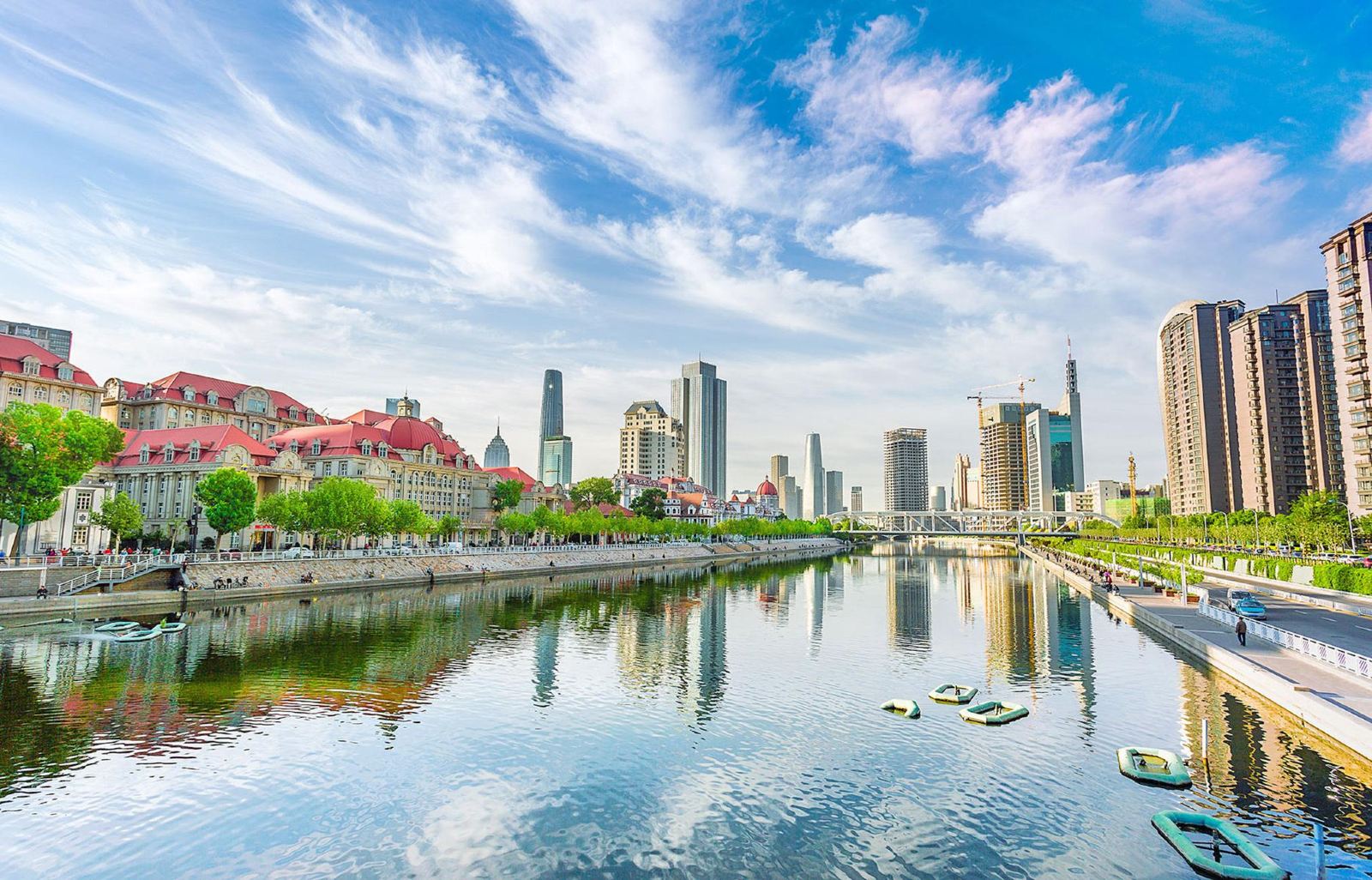 天津海河之畔，邂逅魅力天津🌟🌊